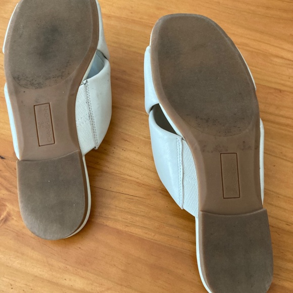 Caslon Calla Slide Women's Sandals, Size 10, Ivory Shell - Picture 5 of 6